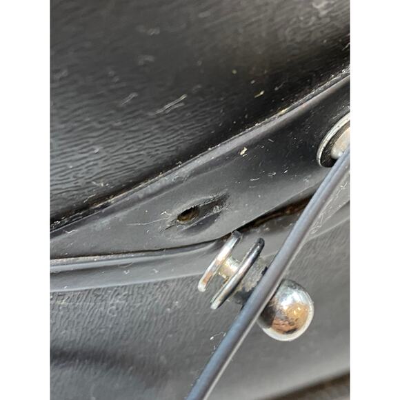 RAG & BONE Women's Black Rubber Moto Pull-On Calf Rain Boot SZ 38(US8) - Picture 5 of 12